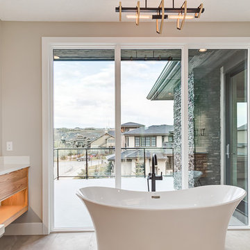 Transitional Madeira Custom Home