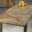 Carciofo Extendable Aged Elm Table