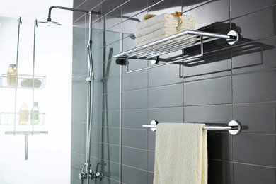 Simpliciti Series Hospitality Shelf with Towel Bar