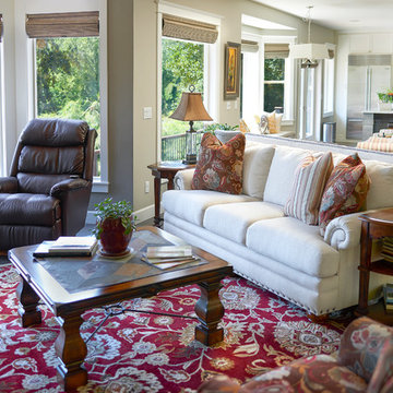 A Statement Sofa with his La-Z-Boy in Leather