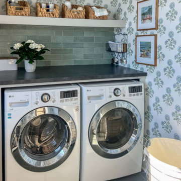Wallpaper installation Laundry Room in Inglewood