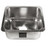 Wilson Undermount Crafted Stainless 17" Bar Prep Sink, Polished Stainless
