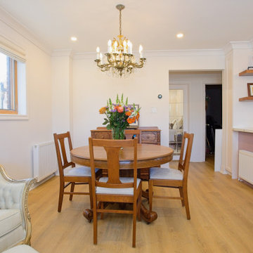 East York Bungalow Dark Lilac Custom Home