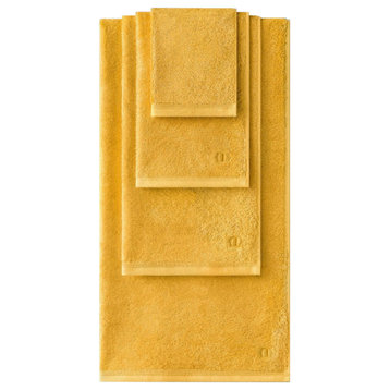 Towel Poitier Yellow Mustard Yellow Guest Towel