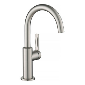 Oletto 1-Handle 1-Hole Kitchen Bar Faucet Spot Free SFS (Model KPF-2822SFS)