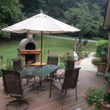 The Shiley Family Wood Fired Brick Pizza Oven in SC