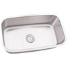 30" Stainless Steel Undermount Single Bowl Kitchen Sink
