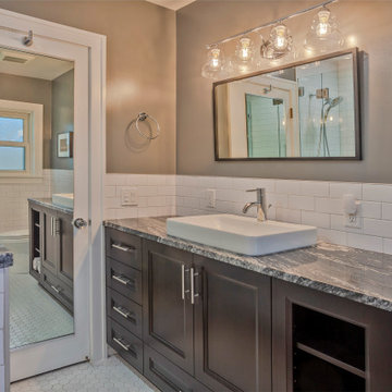Dual Custom Vanity Setup Designed for Comfort and Personal Style