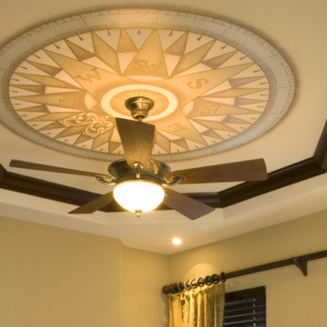 Transitional custom family home