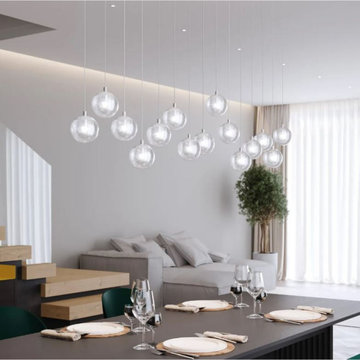 Statement Ceiling Lighting for Contemporary Living Areas