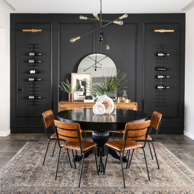 Dining room - transitional dining room idea in Phoenix