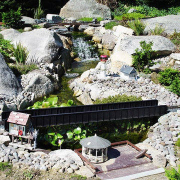 Landscape, Pools, and Waterfalls