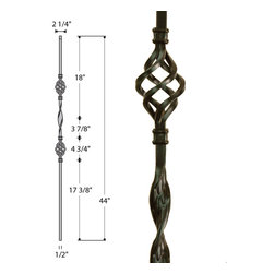 Ribbon Iron Balusters - Products