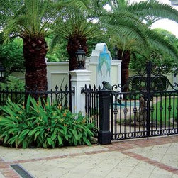 Stewart Iron Works Custom Fence - Home Fencing And Gates