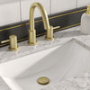 The Monaco Bathroom Vanity, Black Onyx, 48", Single Sink, Freestanding