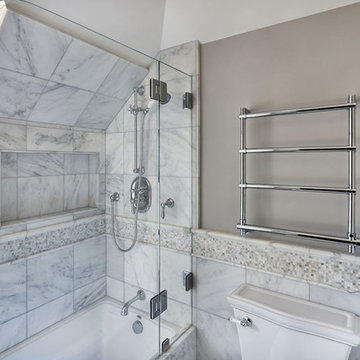 Marble bathrooms as part of whole house remodel