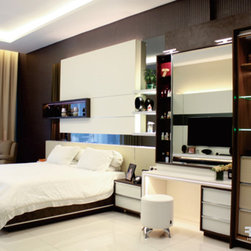Compact Bedroom - Beds