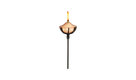 Medium Torch, Set of 4, Polished Copper