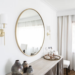 Classis open concept living, dining room - Wall Mirrors