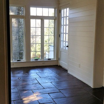 Porch turned elegant sunroom