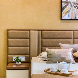 4 BHK Luxury Home | Best Interior Designer In Ahmedabad | Ar. Prashant Parmar - Bedroom Furniture