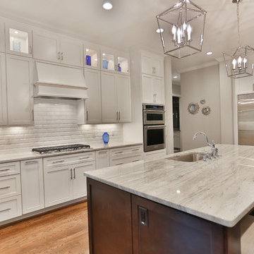 Transitional Cottage Custom Home in Governors Club