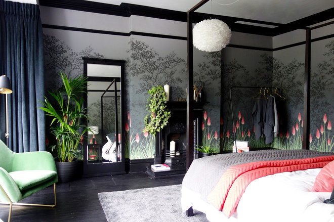 Eclectic Bedroom by Making Spaces