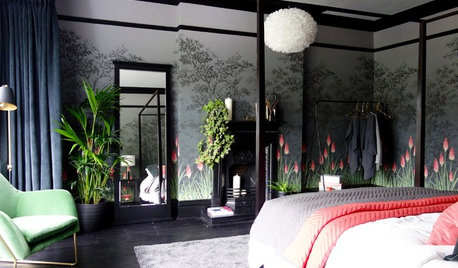 Vorher-Nachher: Ein Gästezimmer, geheimnisvoll und magisch