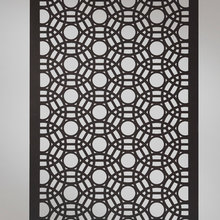 Metal fence insert