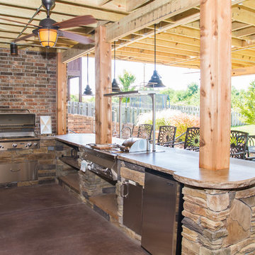 Ozark Rustic Outdoor Kitchen