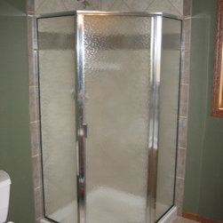 Semi-Frameless Neo Angle Shower - Showerheads And Body Sprays