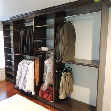 Chocolate Walk In Closet