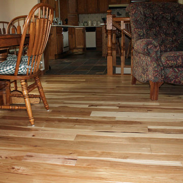 Character Handscraped Hickory Flooring