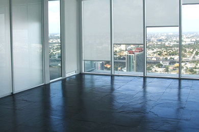 Inspiration for a contemporary home design remodel in Miami