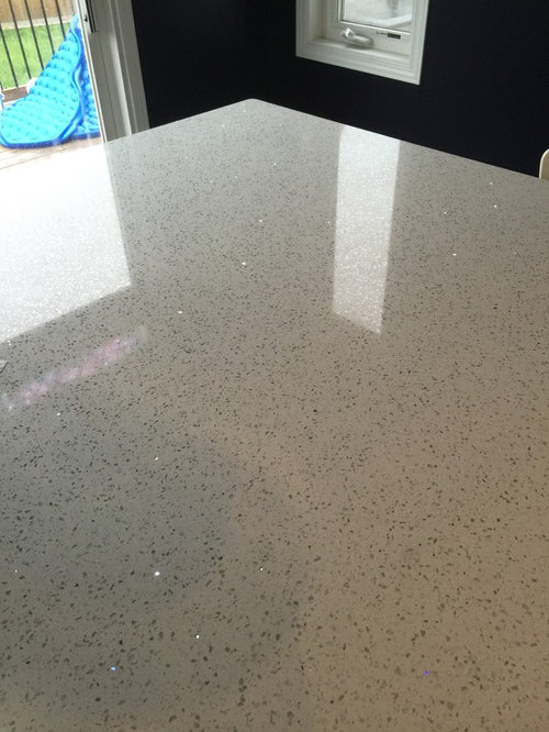 Repeating mark on new Quartz countertop