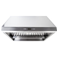 Proline PLFW 832 Professional Range Hood up to 2000 CFM, Brushed Stainless Steel, 60
