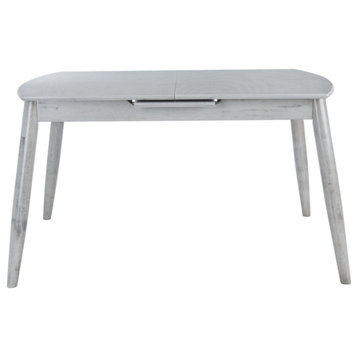 April Auto Mechanism Extension Dining Table, Dark Gray