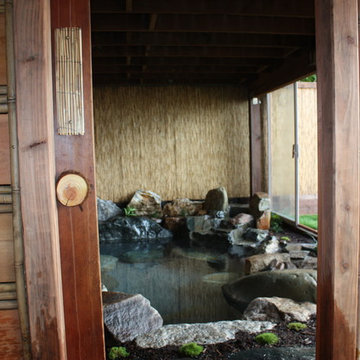 Japanese Garden, Spa, Natural Hot Tub