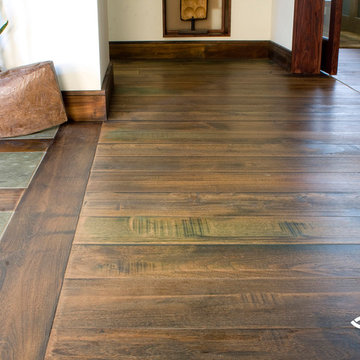 Hallways by IndoTeak Design.