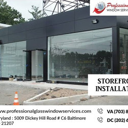 Expertise Storefront Installation Service | Hyattsville MD - Windows