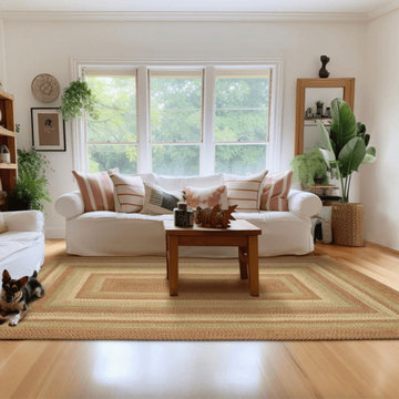 Braided Rugs That Bring Heart to Country Homes