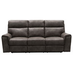 Abbyson Living - Lachlan Fabric Reclining Sofa, Brown - Take comfort to the next level in your living room with Abbyson's Lachlan Reclining Sofa. The steel reclining mechanisms allow you to change positions for the luxurious comfort you deserve.