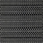 Unique Loom - Rug Unique Loom Moroccan Trellis Black Rectangular 9' 10 x 13' 0 - With pleasant geometric patterns based on traditional Moroccan designs, the Moroccan Trellis collection is a great complement to any modern or contemporary decor. The variety of colors makes it easy to match this rug with your space. Meanwhile, the easy-to-clean and stain resistant construction ensures it will look great for years to come.
