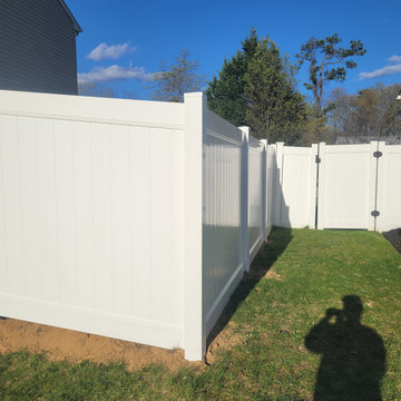 Vinyl Fence Installation