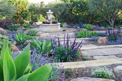 Photo of a mediterranean landscaping in Santa Barbara.