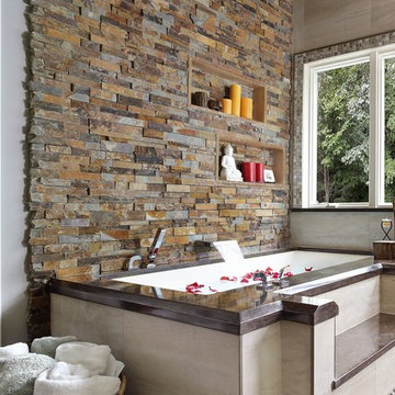 Wyckoff Tranquil Contemporary Master Bath