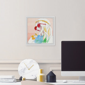 "Bohemian Chic" Framed Painting Print