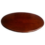 Master Garden Products - Classic Oak Wood lazy Susan Charcuterie Board,  20"W x 1.5"H - This classic oak lazy Susan is handcrafted using French oak from reclaimed wine barrels. The wine barrels come from Washington state wineries. It is mounted on a zinc-plated bearing for a smooth rotating motion. Beautiful old aged wine stained wood is finished with a gloss lacquer for indoor use. Use as a lazy susan, or as a charcuterie board 20"W x 20"L x 1.5"H