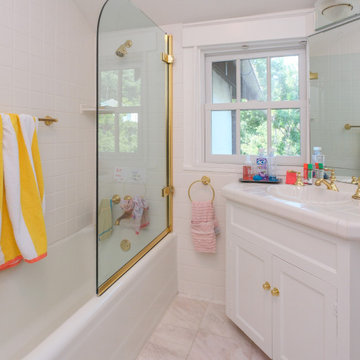 White Window in Pretty Bathroom - Renewal by Andersen Bay Area, San Francisco