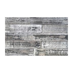 Smart Paneling 1/4 in. x 5 in. x 4 ft. Gray Barn Wood Wall Plank 10 Sq. Ft.